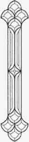Acorn Sidelight Bevel Clusters