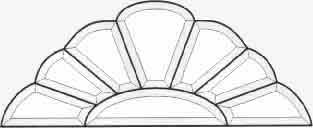 44.75 / Arch Bevel Clusters