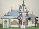 Design from Stained Glass Village II book BX-175
